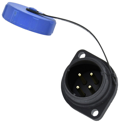 High Current SP11 SP13 SP21 Waterproof Power Connector 2 - 12 Pin Plastic Plug Socket Cap