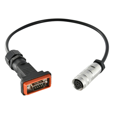 Audio Video Waterproof Cable Connector 9 Pin - 15 Pin Male Female D Sub Connector