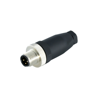 3 Pin 4 Pin M12 Waterproof Connector A B D Coding Male Female Plastic IP67 IP68