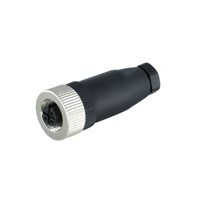 3 Pin 4 Pin M12 Waterproof Connector A B D Coding Male Female Plastic IP67 IP68