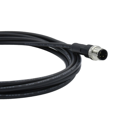 A B D Code Mounted M12 Waterproof Connector Cable 3 5 8 12 17 Pin