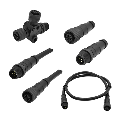 Nickel Plated/Gold Plated Waterproof Cable Connector For Outdoor/Indoor Application