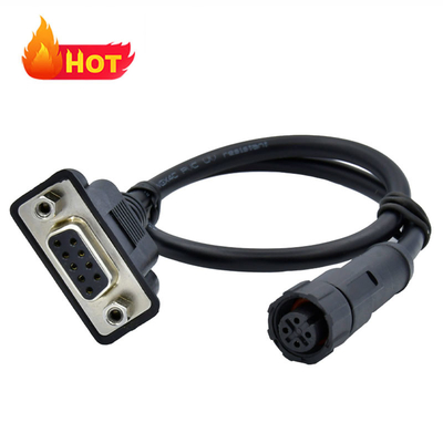 10AWG Waterproof Power Connector Cable IP68 Within Square Shape