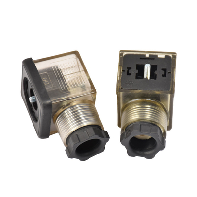 Reliable Biack Solenoid Valve A Type Connector 0.2A For Industrial Applications