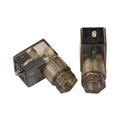 10bar Biack Solenoid Valve Coupling 0.2A With Temperature Range 0-120C