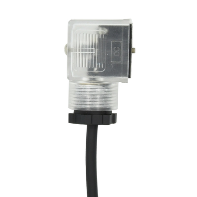 Threaded Connection Solenoid Valve Connector Within Temperature Range 0-120C