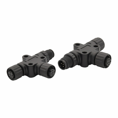 CSA Certified Circular Plastic Connectors For Solder/PCB/Print Applications