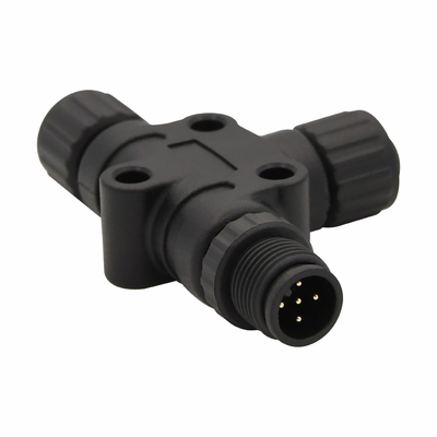 CSA Certified Circular Plastic Connectors For Solder/PCB/Print Applications