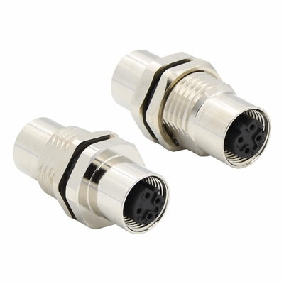 Fix Screw Locking Circular Plastic Connectors With TPU GF Insert For 28AWG-14AWG Wire