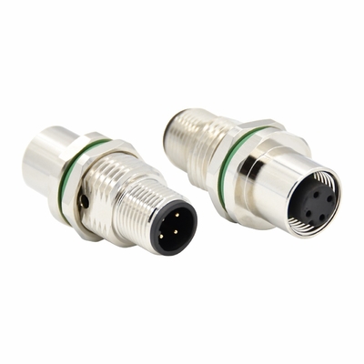 TPU GF Insert Circular Push Pull Connectors with Fix Screw Locking for Long Lasting