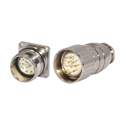 6P Poles IP67 M23 Connector For Industrial Applications