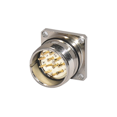 DIN Standard M23 Connector Mating Cycles 500 Times 30A Current Rating