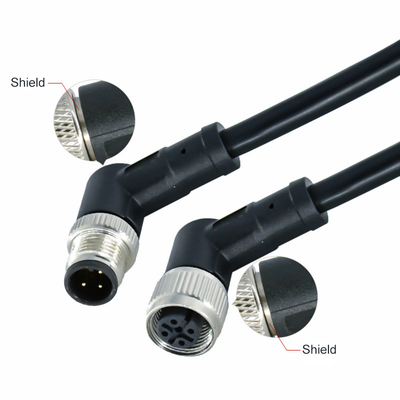 Secure M12 Connector Waterproof For Industrial Internet Of Things IIoT