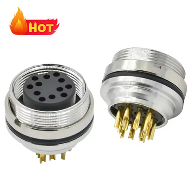 TPU Material Circular Connector Cable Assembly With Long Lasting Plating