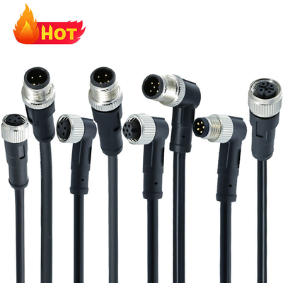 Waterproof Automotive Connectors Pins 3 4 5 6 8 12 17 Connector Rated Voltage 250V
