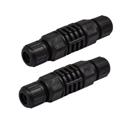 Cat6a RJ45 Plastic Enclosed Panel Connectors For Cat6a Equipment Waterproof Over Ethernet LAN Cable Waterproof