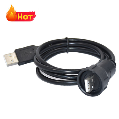 Type 1 USB Cable Plastic Circular Couplings With ISO 9001 Certification