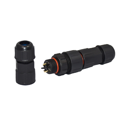 High Current Waterproof Connector for LED Lighting Etc. Rated Voltage 250V AC