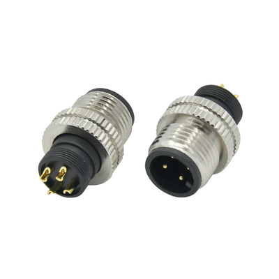 Rigoal M12 A Code Male Female 3-17 Pin Waterproof Aviation Connector