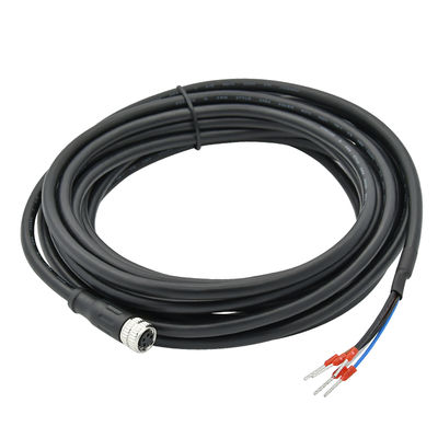 M8 Waterproof Circular Connector with -25℃~85℃ Temperature Range Straight/Right Angle Orientation and PVC/PUR Outer Sheath