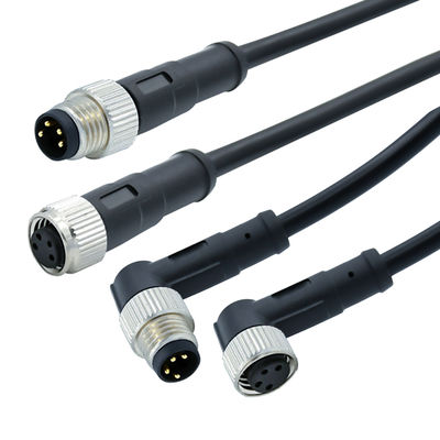 Overmolded M8 Waterproof Connector 3Pin with IP67/IP68 Rating for Automotive Applications