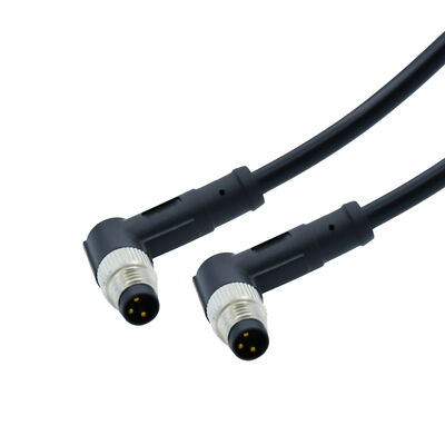 M8 Waterproof Connector IP67/IP68 3-8 Pin 30-60V for Automotive and Sensor Applications