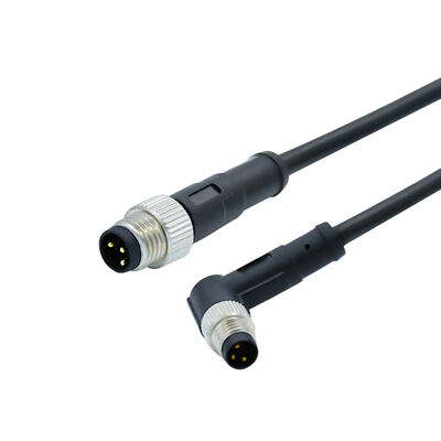 M8 Waterproof Connector IP67/IP68 3-8 Pin 30-60V for Automotive and Sensor Applications