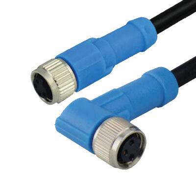 M8 Waterproof Connector IP67/IP68 3-8 Pin 30-60V for Automotive and Sensor Applications