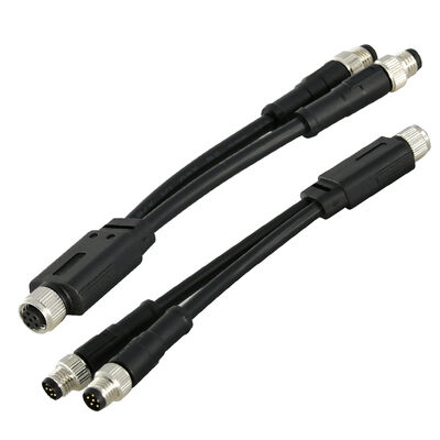 M8 Waterproof Connector IP67/IP68 3-8 Pin 30-60V for Automotive and Sensor Applications