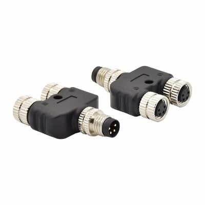 Rigoal Y Type 34568pin M8 Waterproof Connector Socket Header ABD Port Male and Female IP68 Connector Factory