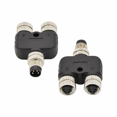 Rigoal Y Type 34568pin M8 Waterproof Connector Socket Header ABD Port Male and Female IP68 Connector Factory