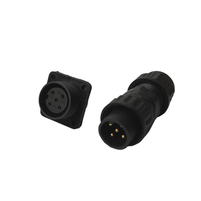 Screw Type LED Outdoor Lighting Power 5 Pin Waterproof Electrical Connectors