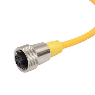Waterproof IP67 Mechanical Cable Connectors 4P For Automation M12 M8 M5 7/8