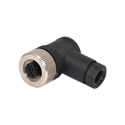 Sensor M12 A Code Male or femle Assembly Plug Plastic Case Waterproof Connector PA66 Black 4A