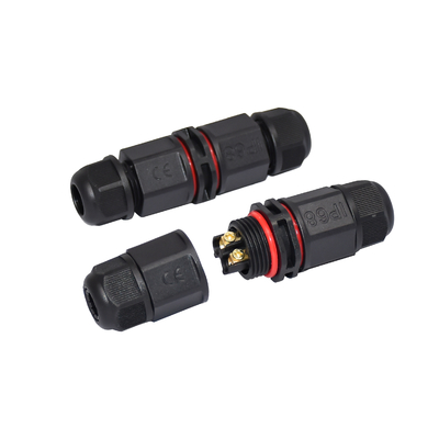 IP68 Rubber AC DC M20 2 Pin Waterproof Connector For LED Module &amp; Driver