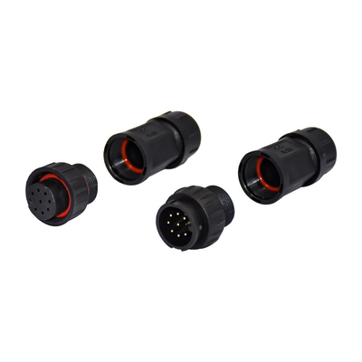 10mm Waterproof Cable Connector M19 Male And Female Solderless Pin Connectors