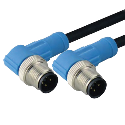 IP68 TPU M12 B Code Connector Feamle Molding Cable 17 Pins