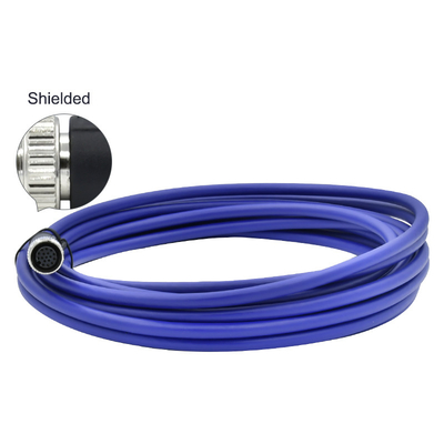 Custom Waterproof Female Male 2 3 4 5 8 12 17 Pin M12 Connector