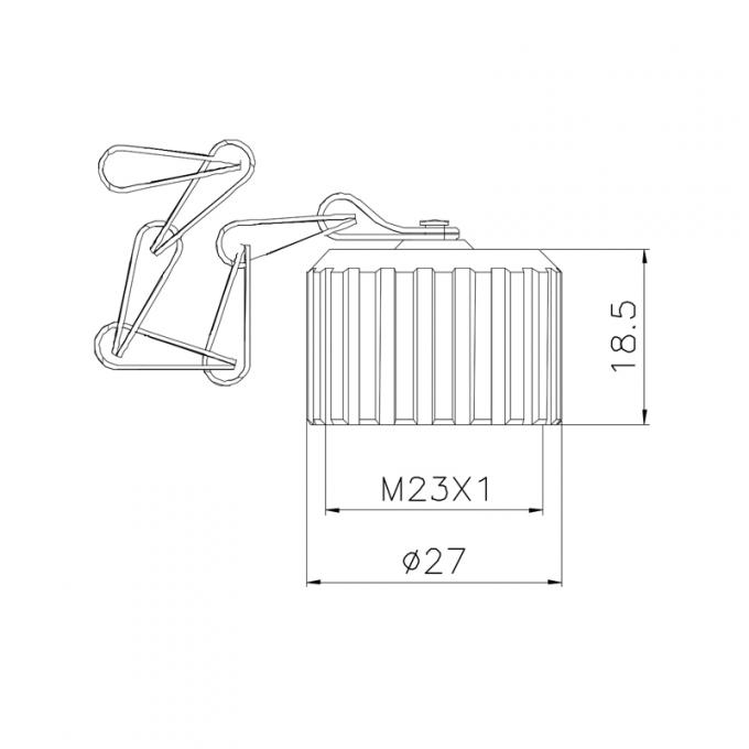 IP67 Connector Dust Cap